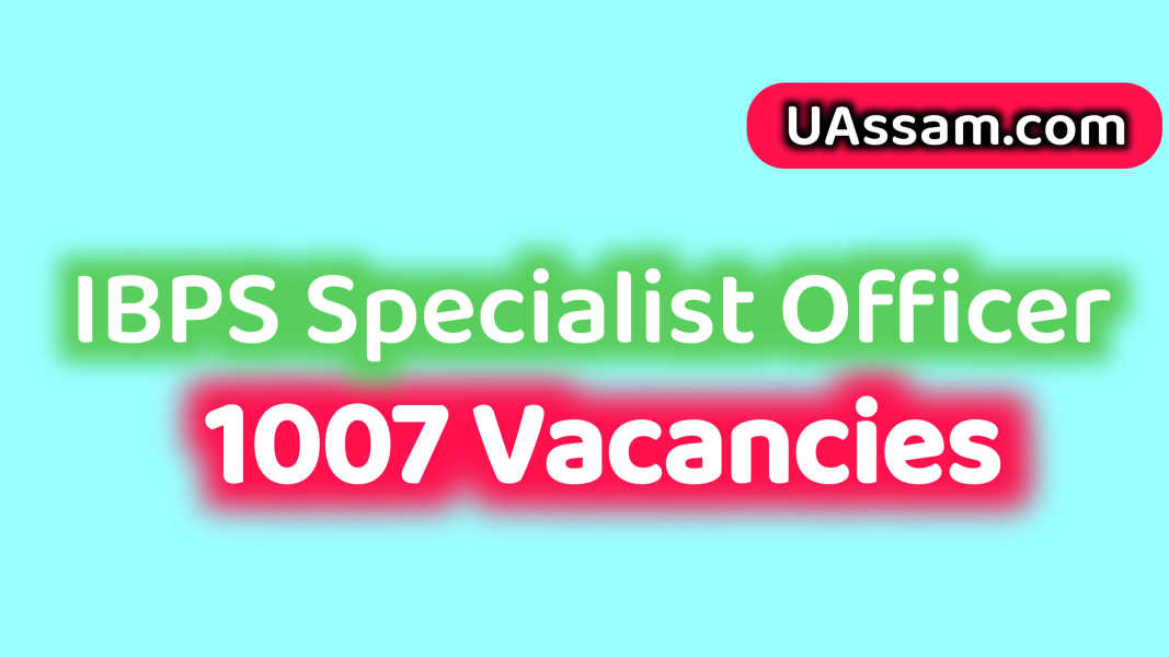 Read more about the article IBPS Specialist Officer Recruitment 2025: 1007 Vacancies, Eligibility, Fee & Application Process